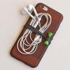 BongoTies GREEN & BLACK "Tree Frog" Bongo Ties - 10 Pack "Style-D" ~ Professional cable ties made of natural rubber and bamboo ~ HANDY TIES FOR CABLES AND OTHER UNRULY ITEMS view 4