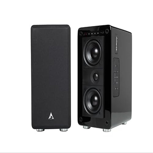 Atlantic Technology FS-252 Wireless Powered Bookshelf Speaker (Pair)
