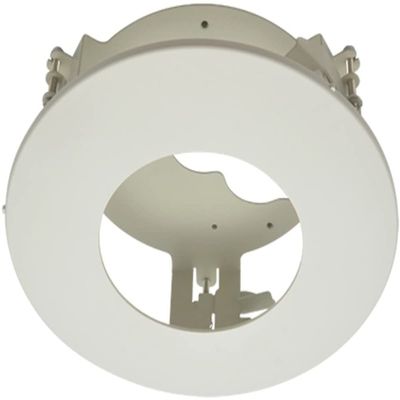 ACTi PMAX-1019 Outdoor Flush Mount, Warm Gray For use with B910, B94A, B95A and B96A Outdoor Mini PTZ Dome Cameras; Made of Plastic/Iron