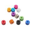 Ochoos 10Pcs/Set M3AN5 M3 Aluminum Alloy Thread Grommet Gasket Washer Spacer for FPV RC Multi-Color Grey Blue Black Red Purple Gold - (Inner Diameter: Black) view 3