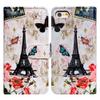 Bcov Case for iPod Touch 7/iPod Touch 6,Bcov Paris Tower Butterfly Wallet Flip Leather Cover Case with Credit Card ID Card Slot Holder Kickstand for iPod Touch 7/6/5 view 1