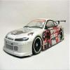 ShineBear 2set/Bag Silvia S15 PVC Painted Body Shell with Wind Tail Lampshade for 1/10 RC Hobby Racing Drift Car - (Color: A and B Each one) view 4