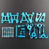 ShineBear Upgrade Parts Combine Blue for HSP Nitro RC 1:10 On-Road Car XSTR 94122 Package 122017 122018 122019 122057 122011 122040 - (Color: 122018) view 3