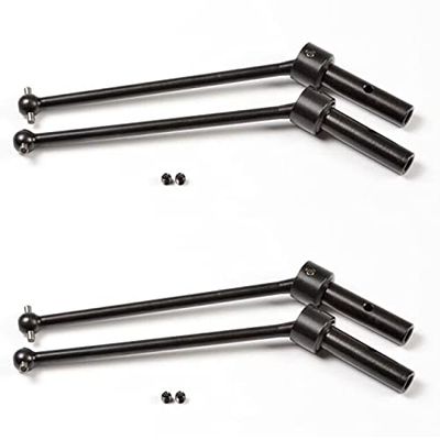 ShineBear Racing RC CAR Spare Parts Accessories 050009 Steel Universal Drive Joint of 1/5 Gas Truck 94050 Skeleton and Baja 94054-4WD - (Color: 2SETS)