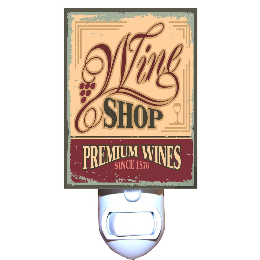 Gotham Decor Wine Shop Night Light