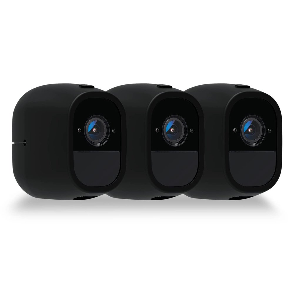 Tectra 3-Pack Skins Covers Protection for Arlo Pro and Arlo Pro 2 Smart Security Camera Silicone Cover Case