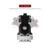 Andoer 180 Ball Joint Hot Shoe Mount Adapter 1/4 Inch Screw with Key for DSLR Camera LED Microphone (Silver) view 2