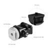 Andoer 180 Ball Joint Hot Shoe Mount Adapter 1/4 Inch Screw with Key for DSLR Camera LED Microphone (Silver) view 4