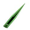 TRUE SPIKE FAT SPIKE GREEN ANTENNA in Heavy Gauge CNC Machined Billet Aluminum Short Compatible with Jeep Wrangler JK Sahara Sport Rubicon Unlimited 07-19 2007-2019 view 2