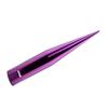 TRUE SPIKE Fat Spike Purple Antenna in Heavy Gauge CNC Machined Billet Aluminum Short Compatible with Chevy Silverado 1500 2500 3500 07-20 view 3