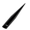 TRUE SPIKE FAT SPIKE BLACK ANTENNA in Heavy Gauge CNC Machined Billet Aluminum Short Compatible with Jeep Wrangler JK Sahara Sport Rubicon Unlimited 07-19 2007-2019 view 2