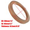 AUTUT 2 Pcs 6.5in Universal Wooden MDF Speaker Spacer Ring view 2
