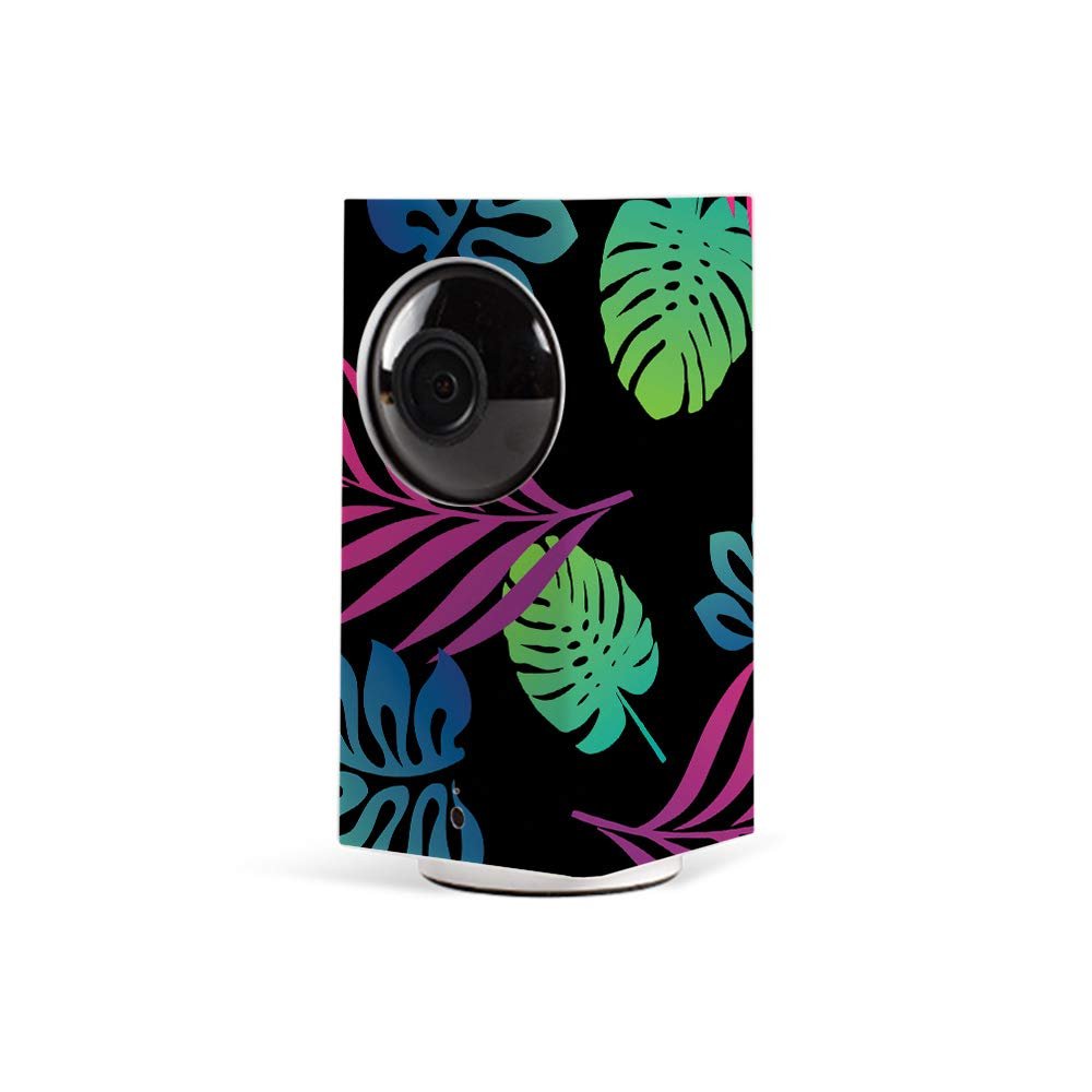 MightySkins Skin Compatible with Wyze Cam Pan - Neon Tropics | Protective, Durable, and Unique Vinyl Decal wrap Cover | Easy to Apply, Remove, and Change Styles | Made in The USA