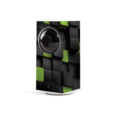 MightySkins Skin Compatible with Wyze Cam Pan - Cubes | Protective, Durable, and Unique Vinyl Decal wrap Cover | Easy to Apply, Remove, and Change Styles | Made in The USA