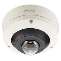 Hanwha Techwin PNF-9010RV 12MP Outdoor Network Fisheye Dome Camera with Night Vision, 2.1mm Fixed Lens