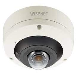 Hanwha Techwin PNF-9010RV 12MP Outdoor Network Fisheye Dome Camera with Night Vision, 2.1mm Fixed Lens