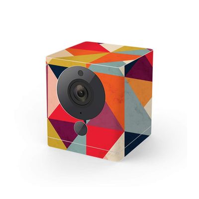 MightySkins Skin Compatible with Wyze Cam V2 - Bright and Happy | Protective, Durable, and Unique Vinyl Decal wrap Cover | Easy to Apply, Remove, and Change Styles | Made in The USA