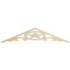 Ekena Millwork GPP072X015X100AUS Austin Architectural Grade PVC Gable Pediments, 72"W x 15"H x 1"P (5/12) Pitch view 1