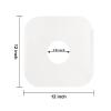 100ct 12-Inch Vinyl-Record Inner Sleeves - Made from Heavyweight White Kraft Paper, Album Covers with Round Corners for 33 RPM, Center Hole, Record Jackets to Protect The Collection of LPs & Singles view 2