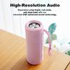 MIATONE Boombox Outdoor Portable Bluetooth Speaker Waterproof Wireless Speakers Gifts for Women Mothers Mom Wife Her - Pink view 2