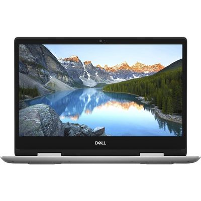 Dell Inspiron 14" 2-in-1 Laptop Core i7-8565U 8GB RAM 256GB SSD Silver - 8th Gen i7-8565U - Intel UHD Graphics 620 - in-Plane Switching Technology - Features Cinema - Windows 10 Home