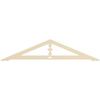 Ekena Millwork GPP060X013X100ART Artisan Architectural Grade PVC Gable Pediments, 60"W x 12 1/2"H x 1"P (5/12) Pitch view 4