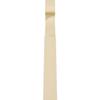 Ekena Millwork GPP060X015X100BEN Benson Architectural Grade PVC Gable Pediments, 60"W x 15"H x 1"P (6/12) Pitch view 3