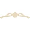 Ekena Millwork GPP060X015X100FLO Florence Architectural Grade PVC Gable Pediments, 60"W x 15"H x 1"P (6/12) Pitch view 4