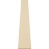 Ekena Millwork GPP036X008X100KEN Kendall Architectural Grade PVC Gable Pediments, 36"W x 7 1/2"H x 1"P (5/12) Pitch view 3