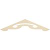 Ekena Millwork GPP072X015X100NOR Northwest Architectural Grade PVC Gable Pediments, 72"W x 15"H x 1"P (5/12) Pitch view 4