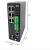 AXIS T8504-R Industrial PoE Switch view 3