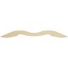 Ekena Millwork GPP036X008X100MIL Milton Architectural Grade PVC Gable Pediments, 36"W x 7 1/2"H x 1"P (5/12) Pitch view 1