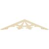 Ekena Millwork GPP036X008X100ROB Robin Architectural Grade PVC Gable Pediments, 36"W x 7 1/2"H x 1"P (5/12) Pitch view 4