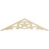 Ekena Millwork GPP048X012X100AUS Austin Architectural Grade PVC Gable Pediments, 48"W x 12"H x 1"P (6/12) Pitch view 1