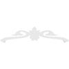 Ekena Millwork GPP036X009X100FLO Florence Architectural Grade PVC Gable Pediments, 36"W x 9"H x 1"P (6/12) Pitch view 4