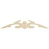 Ekena Millwork GPP036X008X100NAP Naple Architectural Grade PVC Gable Pediments, 36"W x 7 1/2"H x 1"P (5/12) Pitch view 1