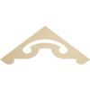 Ekena Millwork GPP060X023X100NOR Northwest Architectural Grade PVC Gable Pediments, 60"W x 22 1/2"H x 1"P (9/12) Pitch view 1