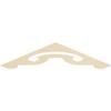 Ekena Millwork GPP060X013X100NOR Northwest Architectural Grade PVC Gable Pediments, 60"W x 12 1/2"H x 1"P (5/12) Pitch view 4