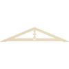 Ekena Millwork GPP072X015X100ART Artisan Architectural Grade PVC Gable Pediments, 72"W x 15"H x 1"P (5/12) Pitch view 4