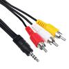 Accessory USA 5ft AV A/V Audio Video TV Cable Cord Lead Wire Compatible with Canon Vixia FS30 Camcorder Camera view 2