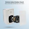 Herdio 4 Inch 200 Watt Outdoor Indoor Bluetooth Speakers, Wall Mount Waterproof Wired for Patio, Deck, Yard, Garage (White) view 2