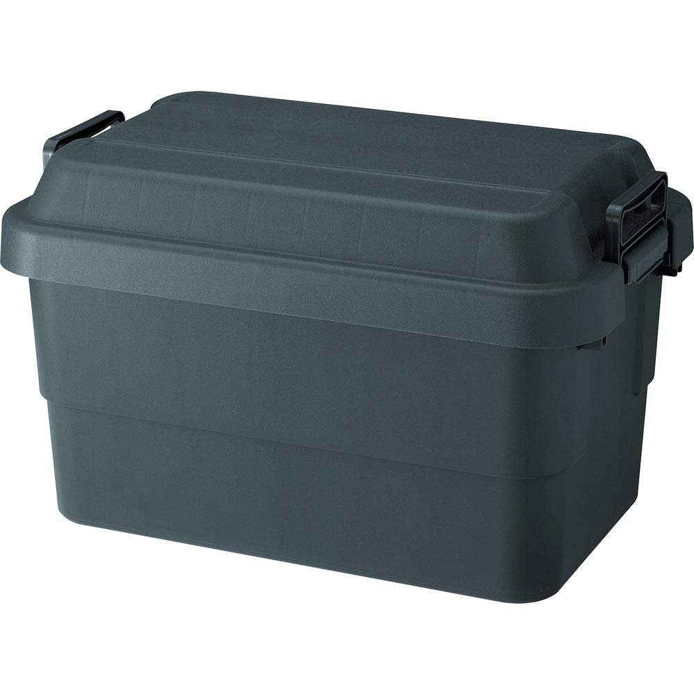 Trusco Nakayama BLKC-50 Trunk Cargo Storage Box, 1.0 gal (50 L), Black