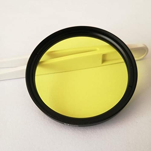 52mm 470nm IR Infrared Long Pass Filter Yellow Optical Glass JB470 GG475 for Camera Photography