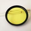 52mm 470nm IR Infrared Long Pass Filter Yellow Optical Glass JB470 GG475 for Camera Photography view 1