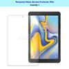 2.5D Rounded Edges Tempered Glass Screen Protector Film + Dustproof Transparent Crystal Soft TPU Full Edge Protective Case Cover Compatible with Samsung Galaxy Tab A 8.0 (2018) SM-T387A view 2