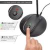 JOUNIVO USB Microphone, 360 Degree Adjustable Gooseneck Design, Mute Button & LED Indicator, Noise-Canceling Technology, Plug & Play, Compatible with Windows & MacOS view 4