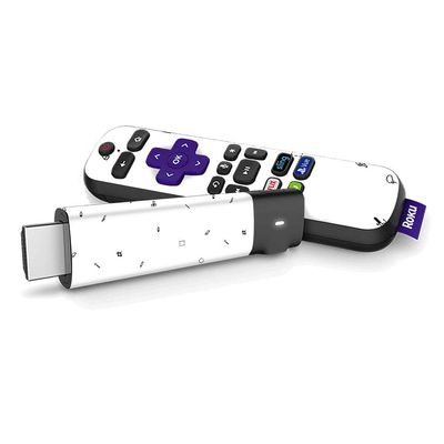 MightySkins Skin Compatible with Roku Streaming Stick + - Pixel Pattern | Protective, Durable, and Unique Vinyl Decal wrap Cover | Easy to Apply, Remove, and Change Styles | Made in The USA
