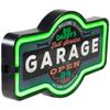 Northlight LED Big Daddy's Full Service Garage Neon Lighted Wall Sign - 17.25" - Green view 4
