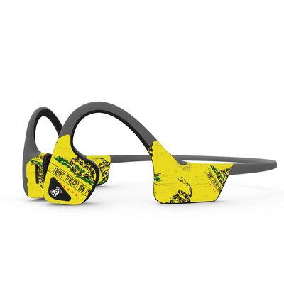 MightySkins Skin Compatible with Aftershokz Trekz Air Wireless - Tread Lightly | Protective, Durable, and Unique Vinyl Decal Wrap Cover | Easy to Apply, Remove, and Change Styles | Made in The USA