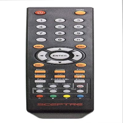 USARMT New 8142025270003C Remote Control Compatible with Sceptre 8142026670003C 8142025270003C for Sceptre TV Models E165BV(WV)-SS, E168BV(WV)-SS, E205BV-SMQCC, X325BV-FSR, X405BV-FSR, X505BV-FSR
